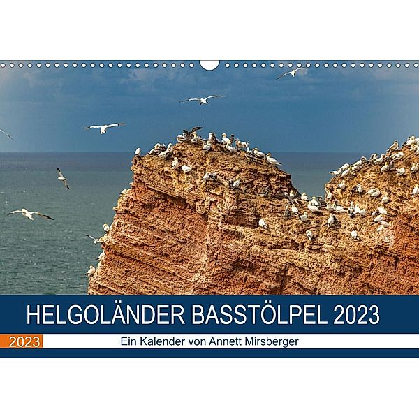 Helgoländer Basstölpel 2023 (Wandkalender 2023 DIN A3 quer), Annett Mirsberger