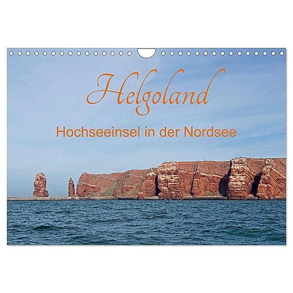 Helgoland - Hochseeinsel in der Nordsee (Wandkalender 2025 DIN A4 quer), CALVENDO Monatskalender, Calvendo, Siegfried Kuttig