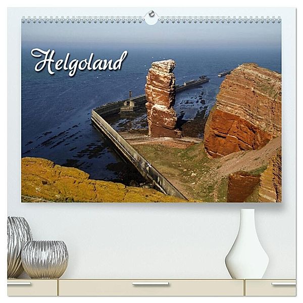 Helgoland (hochwertiger Premium Wandkalender 2024 DIN A2 quer), Kunstdruck in Hochglanz, Martina Berg