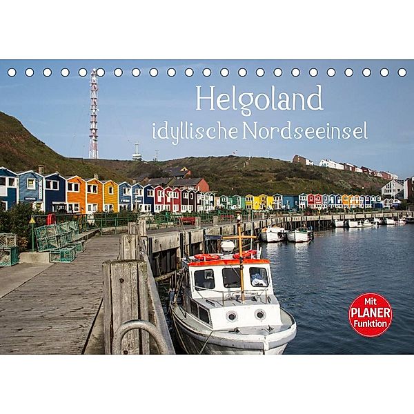 Helgoland - idyllische Nordseeinsel (Tischkalender 2023 DIN A5 quer), Andrea Potratz