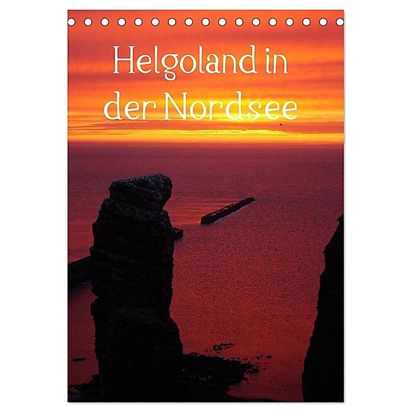 Helgoland in der Nordsee (Tischkalender 2024 DIN A5 hoch), CALVENDO Monatskalender, Kattobello