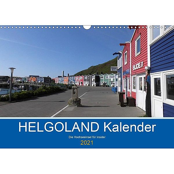 Helgoland Kalender (Wandkalender 2021 DIN A3 quer), Iris Greiner