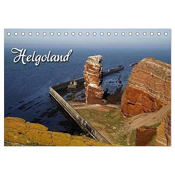 Helgoland (Tischkalender 2024 DIN A5 quer), CALVENDO Monatskalender, Martina Berg