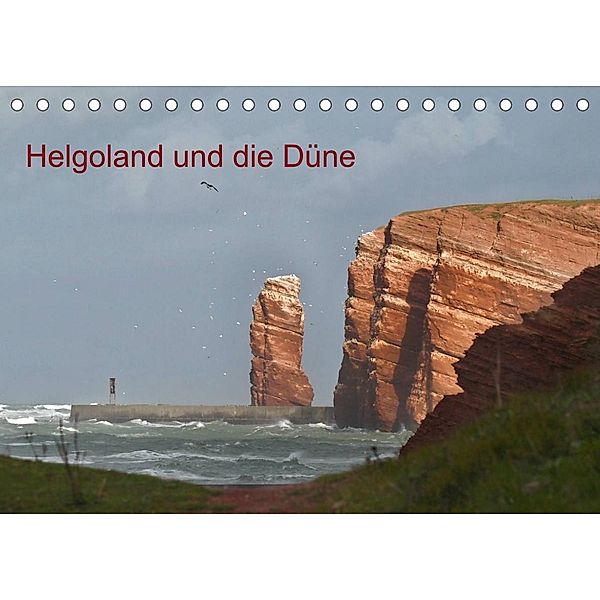 Helgoland und die Düne (Tischkalender 2023 DIN A5 quer), El.kra-photographie