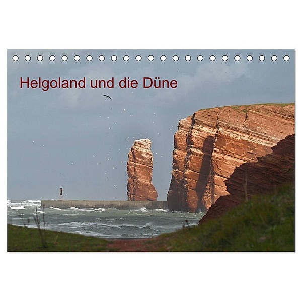 Helgoland und die Düne (Tischkalender 2024 DIN A5 quer), CALVENDO Monatskalender, El.kra-photographie