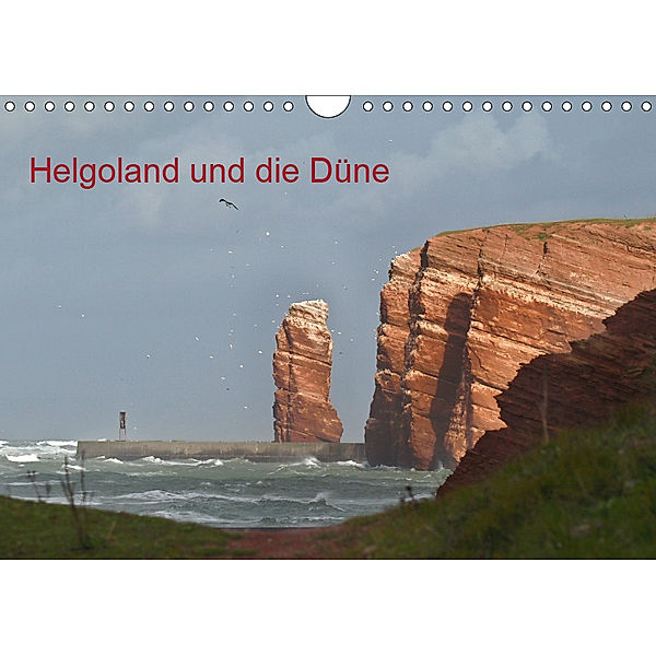 Helgoland und die Düne (Wandkalender 2019 DIN A4 quer), el. kra-photographie