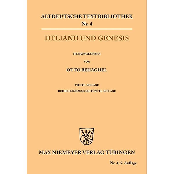 Heliand und Genesis