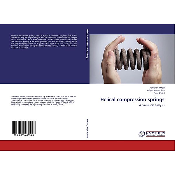 Helical compression springs, Abhishek Tiwari, Kalyan Kumar Ray, Brita Pyttel