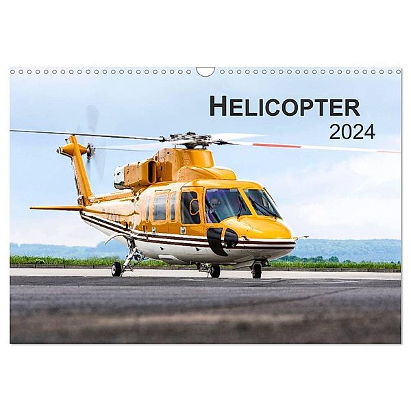Helicopter 2024 (Wandkalender 2024 DIN A3 quer), CALVENDO Monatskalender, Jens Neubert