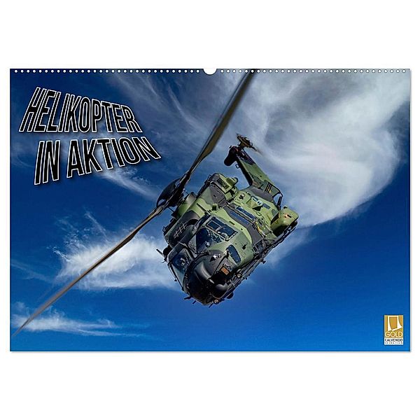 Helikopter in Aktion (Wandkalender 2025 DIN A2 quer), CALVENDO Monatskalender, Calvendo, Björn Engelke