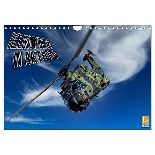 Helikopter in Aktion (Wandkalender 2025 DIN A4 quer), CALVENDO Monatskalender, Calvendo, Björn Engelke
