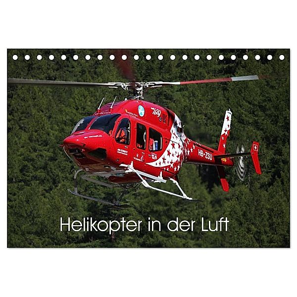 Helikopter in der Luft (Tischkalender 2024 DIN A5 quer), CALVENDO Monatskalender, Matthias Hansen