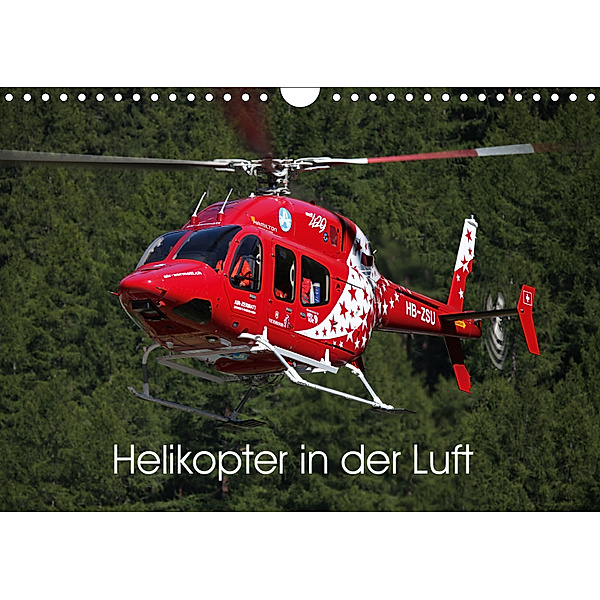 Helikopter in der Luft (Wandkalender 2019 DIN A4 quer), Matthias Hansen