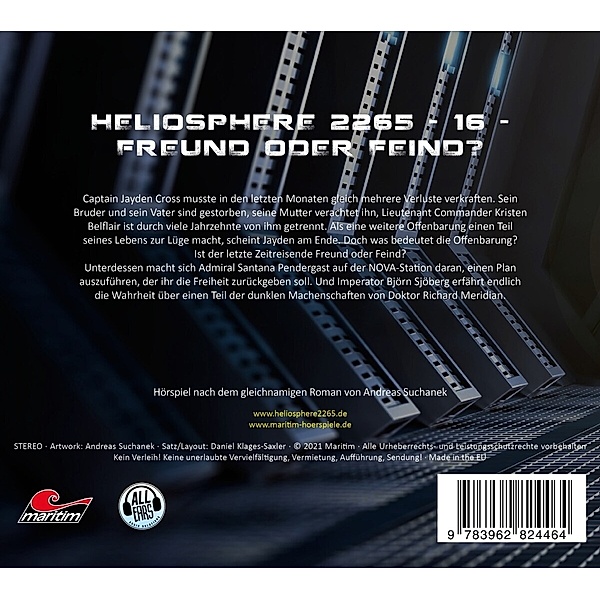 Heliosphere 2265 - Freund oder Feind 1 Audio-CD ZH7947