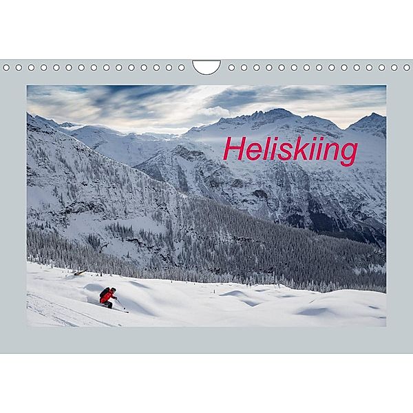 Heliskiing (Wandkalender 2023 DIN A4 quer), www.franzfaltermaier.com