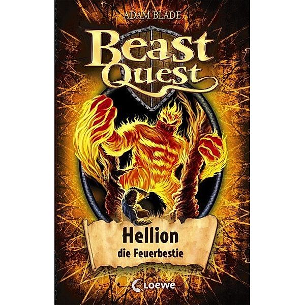 Hellion, die Feuerbestie / Beast Quest Bd.38, Adam Blade