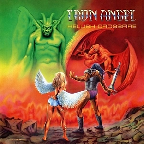 Hellish Crossfire (Green Vinyl/Poster), Iron Angel