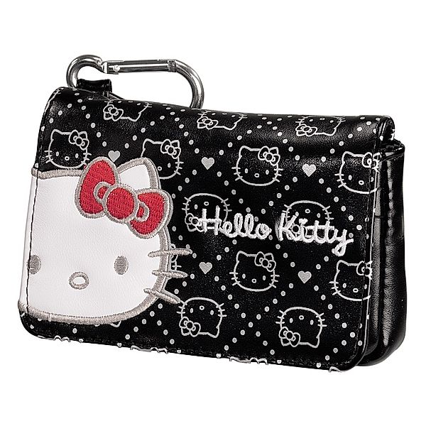 HELLO KITTY Handy-Köchertasche Hello Kitty, Schwarz