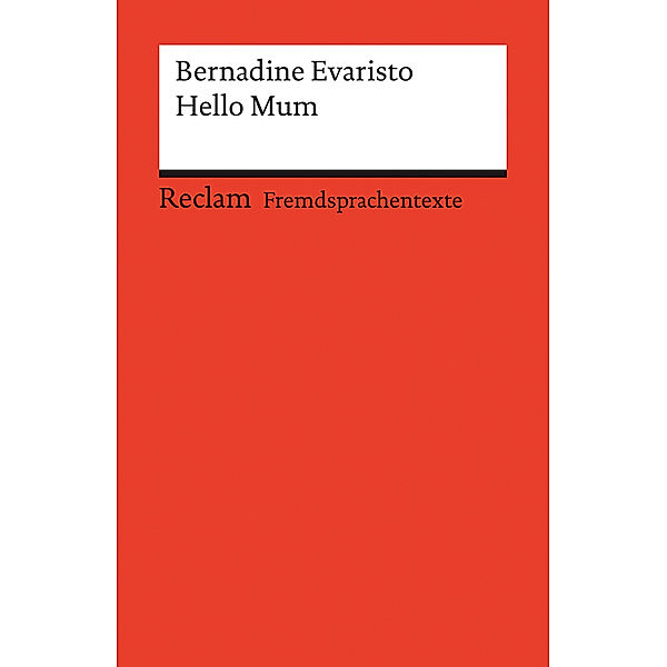 Hello Mum, Bernardine Evaristo