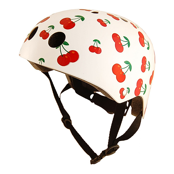 kiddimoto Helm CHERRY in rot/weiß