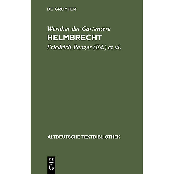 Helmbrecht, Wernher der Gartenære