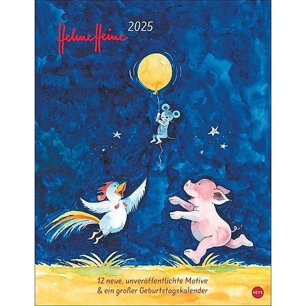 Helme Heine: Edition Kalender 2025, Helme Heine