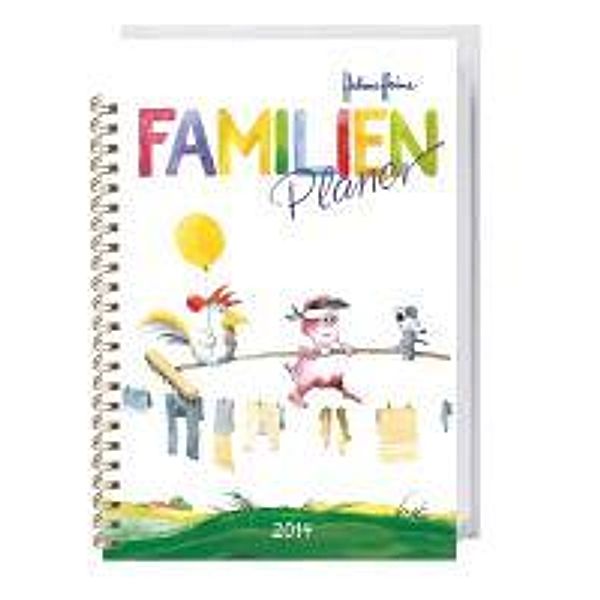 Helme Heine, Familienplaner A5 2014, Helme Heine