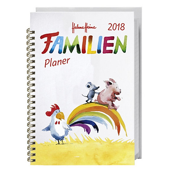 Helme Heine Familienplaner Buch A5 2018, Helme Heine