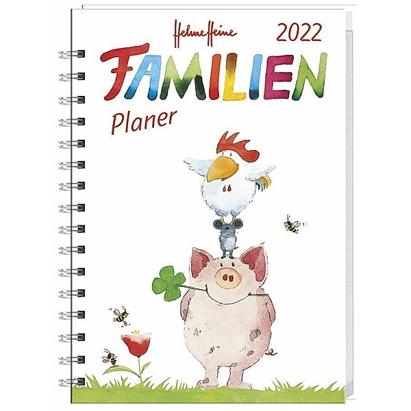 Helme Heine Familienplaner Buch A5 2022, Helme Heine