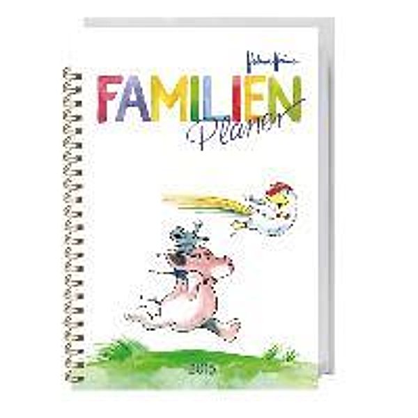 Helme Heine Familienplaner Buch A6 2015, Helme Heine