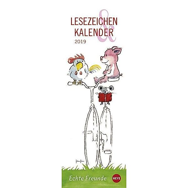 Helme Heine Lesezeichen & Kalender 2019, Helme Heine