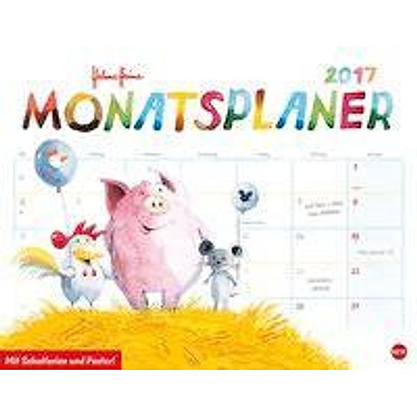 Helme Heine Monatsplaner 2017, Helme Heine