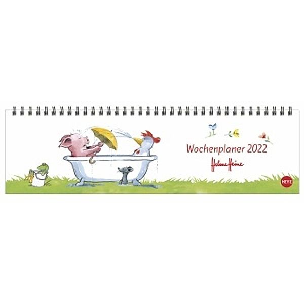 Helme Heine Wochenquerplaner Kalender 2022, Helme Heine