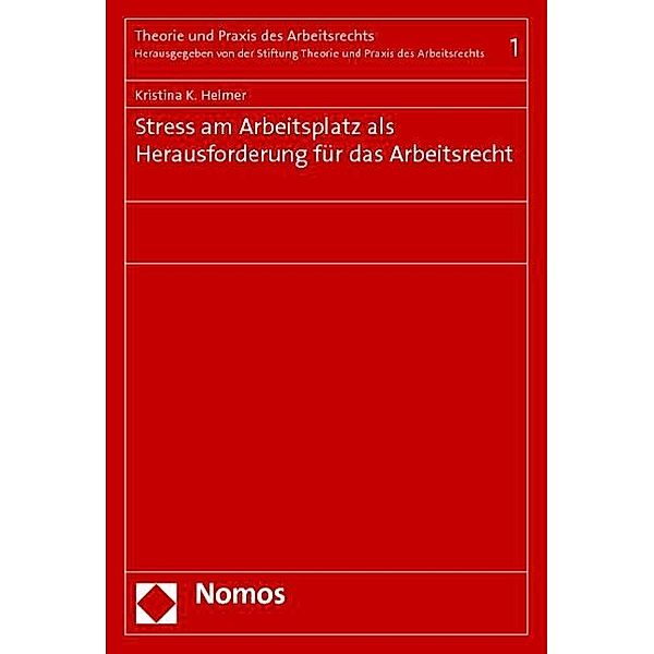 Helmer, K: Stress am Arbeitsplatz als Herausforderung, Kristina K. Helmer