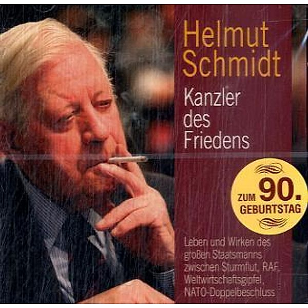 Helmut Schmidt - Kanzler des Friedens, 1 Audio-CD, Helmut Schmidt