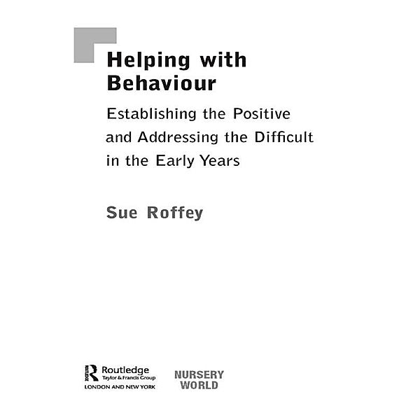 Helping with Behaviour, Sue Roffey