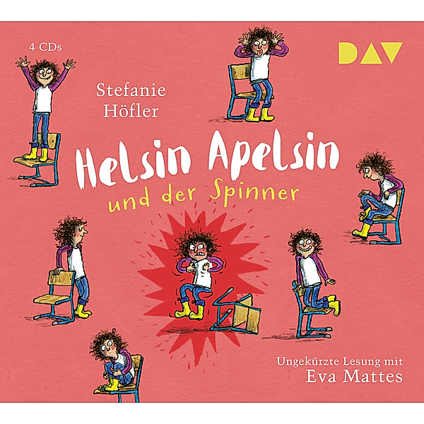 Helsin Apelsin und der Spinner,4 Audio-CD, Stefanie Höfler