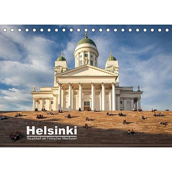 Helsinki - Hauptstadt am Finnischen Meerbusen (Tischkalender 2023 DIN A5 quer), Norman Preißler