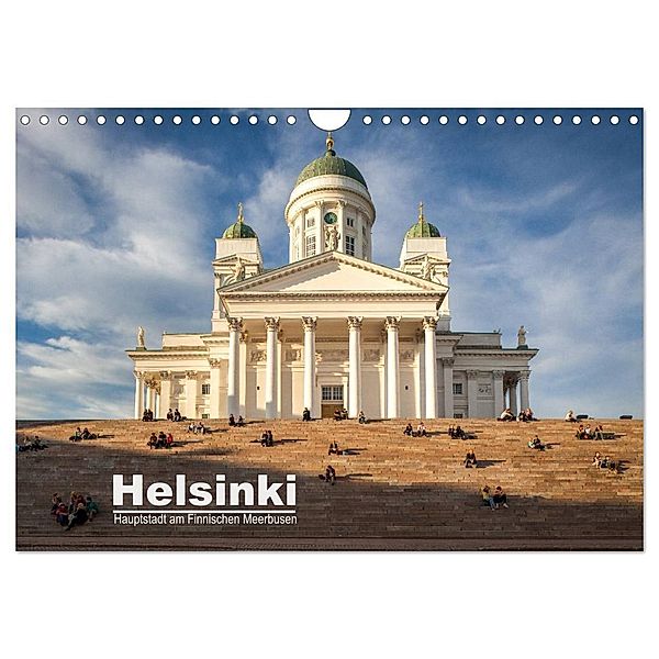 Helsinki - Hauptstadt am Finnischen Meerbusen (Wandkalender 2024 DIN A4 quer), CALVENDO Monatskalender, Norman Preißler