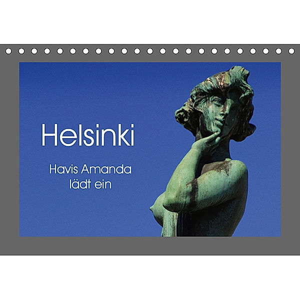 Helsinki - Havis Amanda lädt ein (Tischkalender 2019 DIN A5 quer), Pia Thauwald