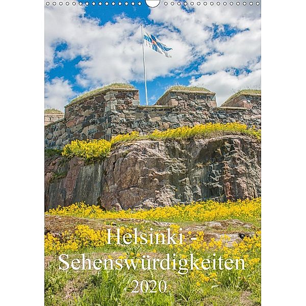 Helsinki - Sehenswürdigkeiten (Wandkalender 2020 DIN A3 hoch)