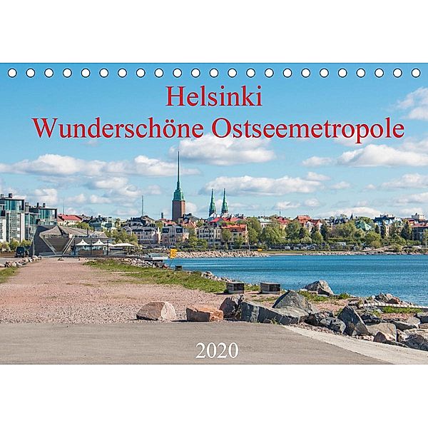 Helsinki - Wunderschöne Ostseemetropole (Tischkalender 2020 DIN A5 quer)