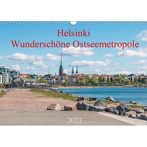 Helsinki - Wunderschöne Ostseemetropole (Wandkalender 2021 DIN A3 quer), pixs:sell