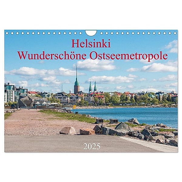 Helsinki - Wunderschöne Ostseemetropole (Wandkalender 2025 DIN A4 quer), CALVENDO Monatskalender, Calvendo, pixs:sell