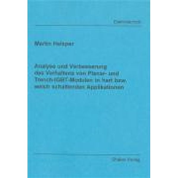 Helsper, M: Analyse und Verbesserung des Verhaltens von Plan, Martin Helsper