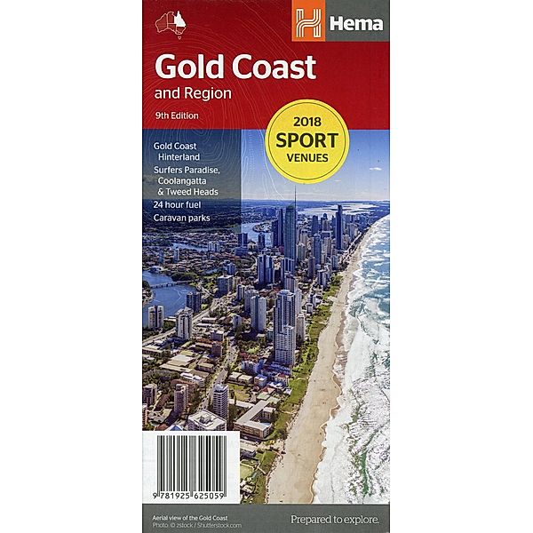 Hema Stadtplan / Stadtplan Gold Coast