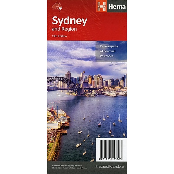HEMA Stadtplan / Sydney und Region