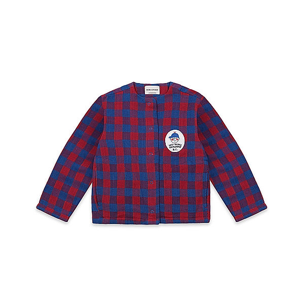 Bobo Choses Hemd TARTAN kariert in rot/blau