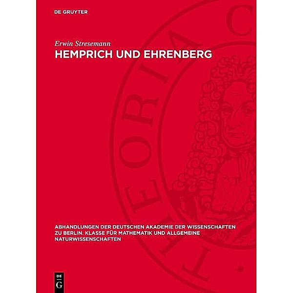 Hemprich und Ehrenberg, Erwin Stresemann