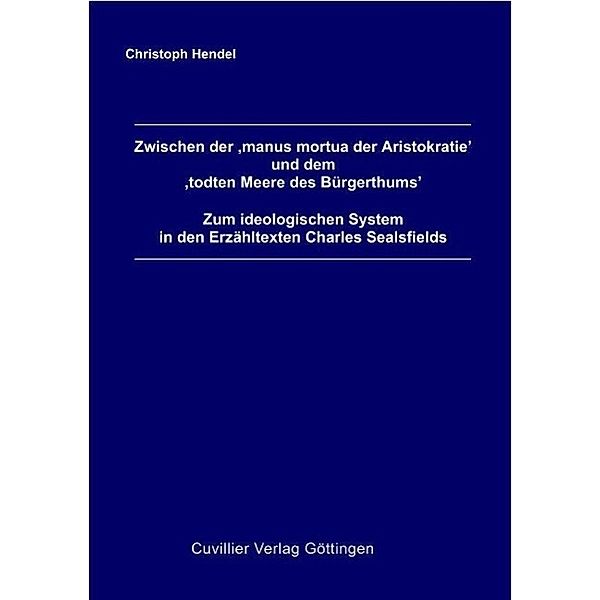Hendel, C: Zwischen der 'manus mortua der Aristokratie'und d, Christoph Hendel